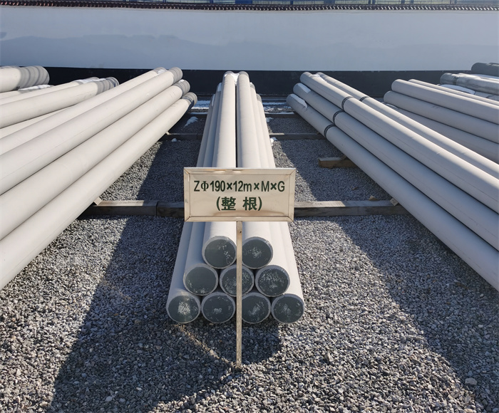 长沙190×12米钢筋混凝土水泥电线杆